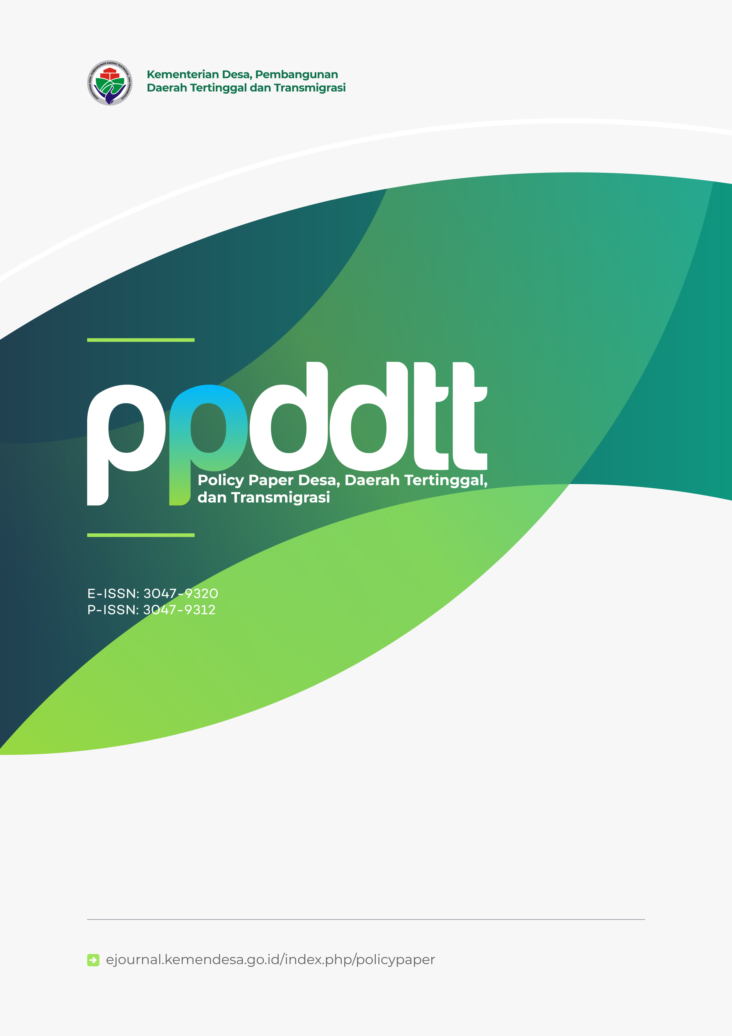 PPDDTT: Policy Paper Desa, Daerah Tertinggal, dan Transmigrasi